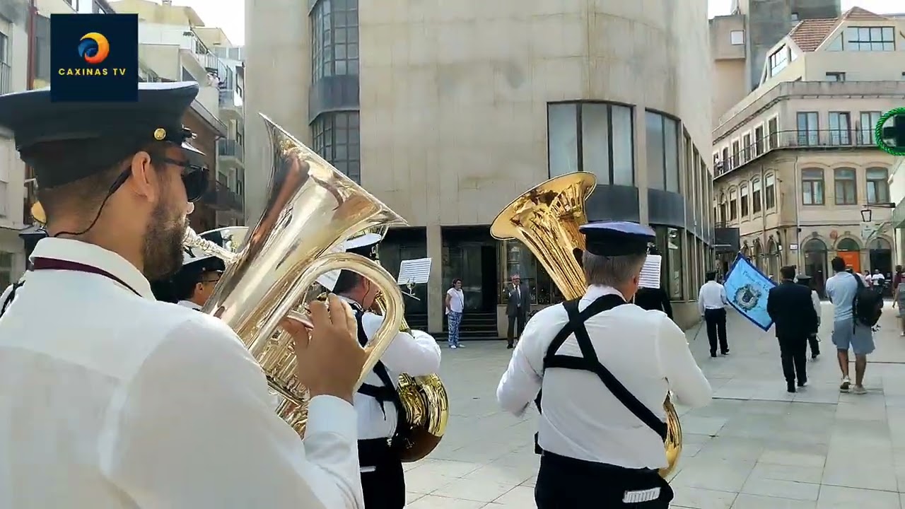 Banda Musical da Póvoa de Varzim na Procissão de São José de Ribamar 