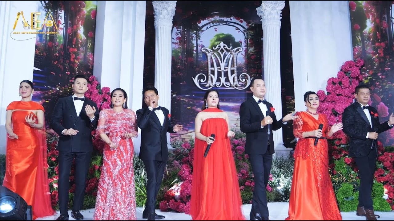 រាំវង់ឆ្លងឆ្លើយ គ្រិស្នា ប៉ុន រ័ត្ន រចនា ខាន់ ជេមស៍, Romvong Khmer song Alex Entertainment Agency