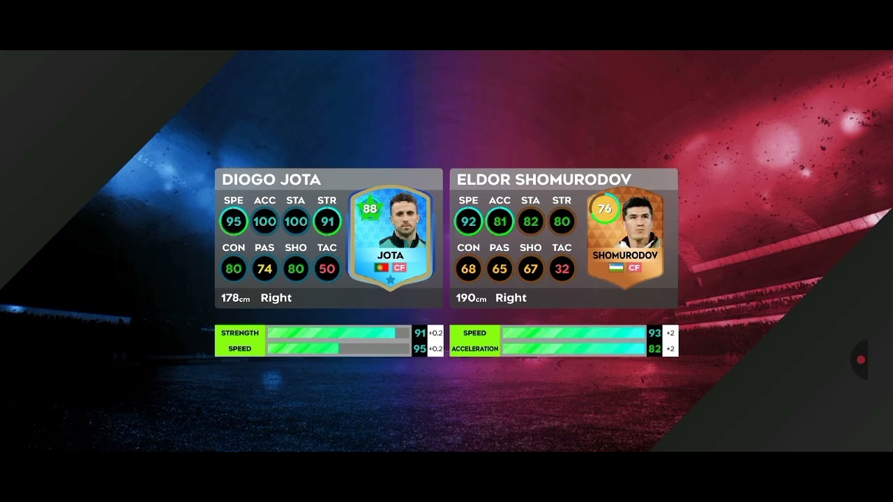 DLS 26 Bellingham , Di Maria , Shomurodov , Jota va boshqa futbolchilarni full qilamiz.