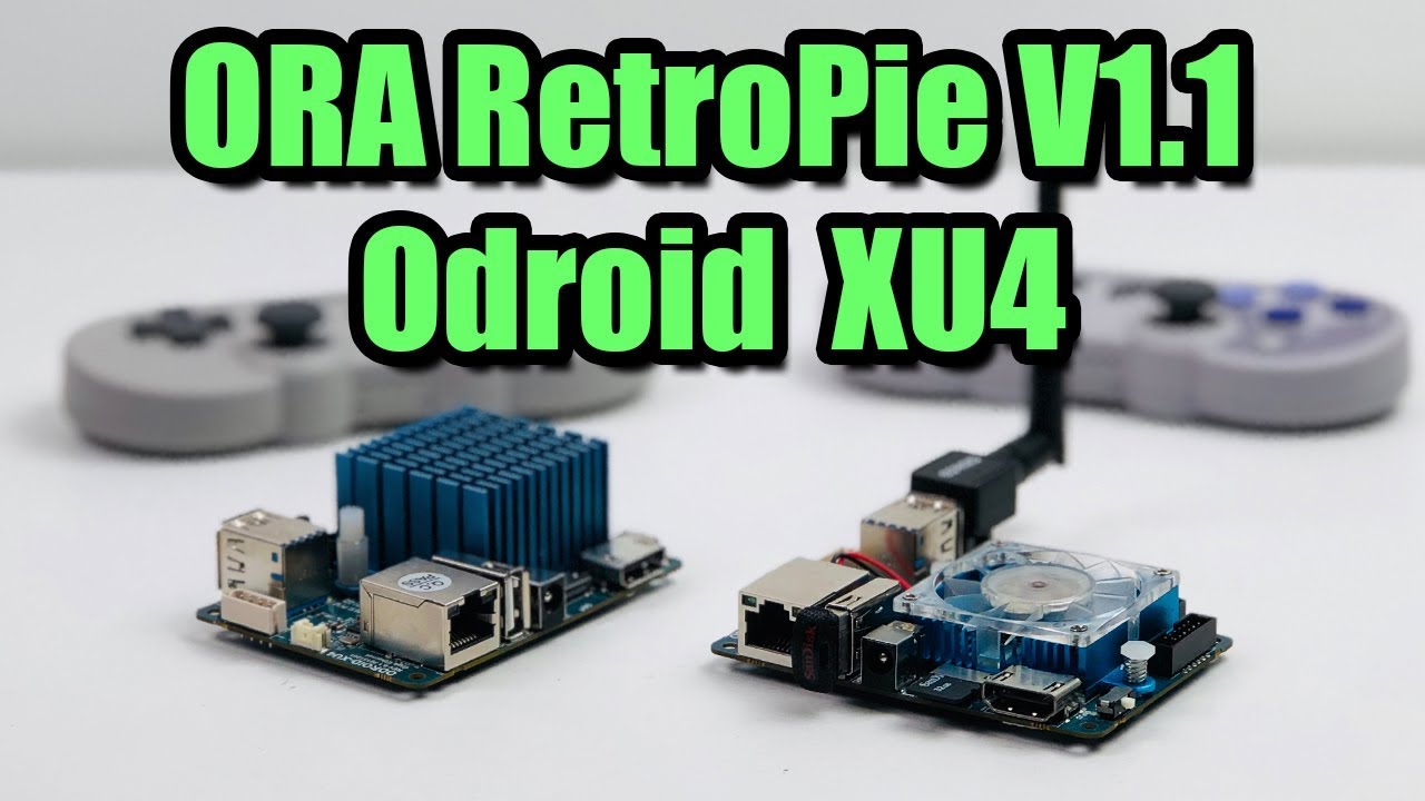 Odroid XU4 RetroPie V1.1 By Odroid Retro Arena - FIRST LOOK