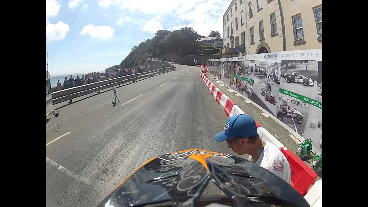 Guernsey Hillclimb Crash Paul Le Gallez