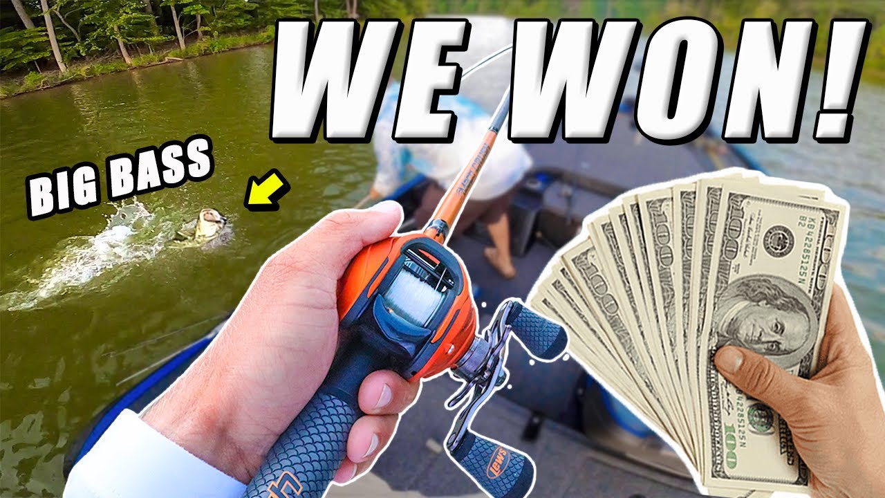 We WON the BIG BASS TOURNAMENT (2 GIANT BASS)