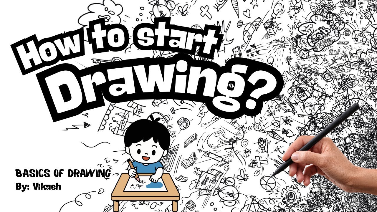 Master the Basics: How to Draw Lines & Cartoons Like a Pro! JEE Paper 2 & NATA