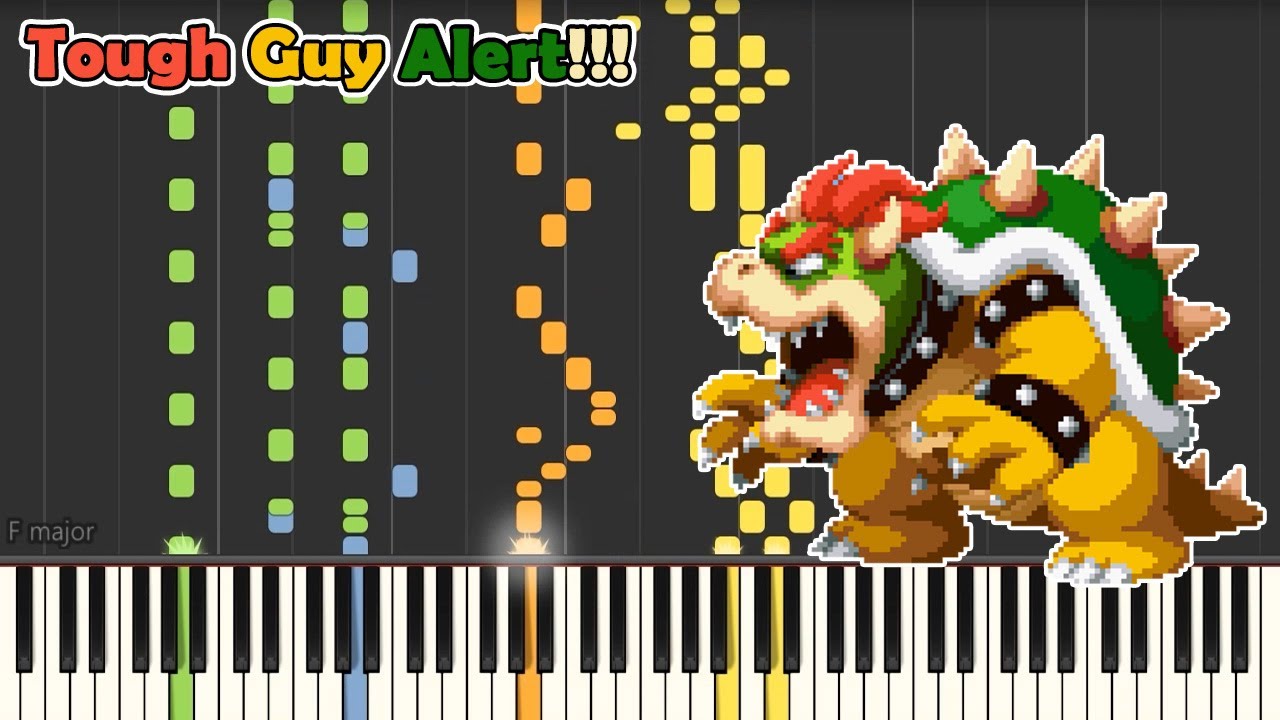 [Synthesia] Mario & Luigi: Bowser's Inside Story - Tough Guy Alert!