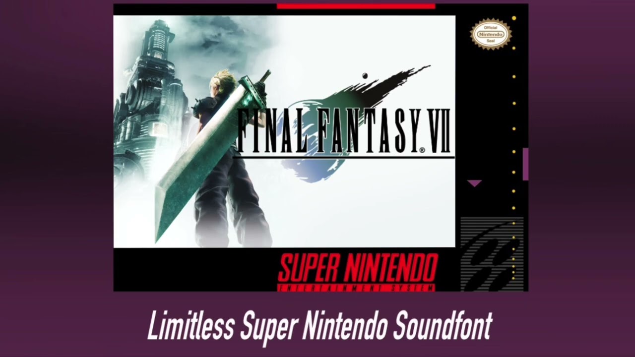 Final Fantasy VII: One Winged Angel 《Limitless SNES Soundfont》 (Redo)