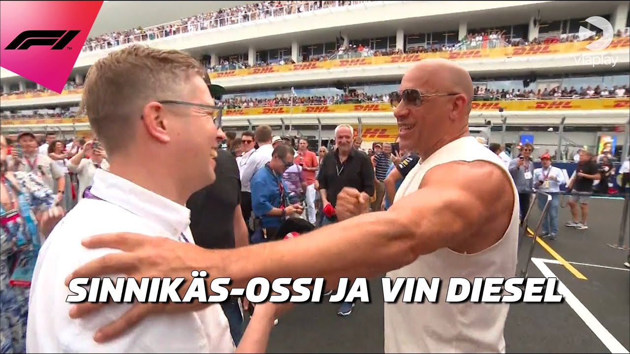 Sinnikäs-Ossi Vin Dieselin kintereillä