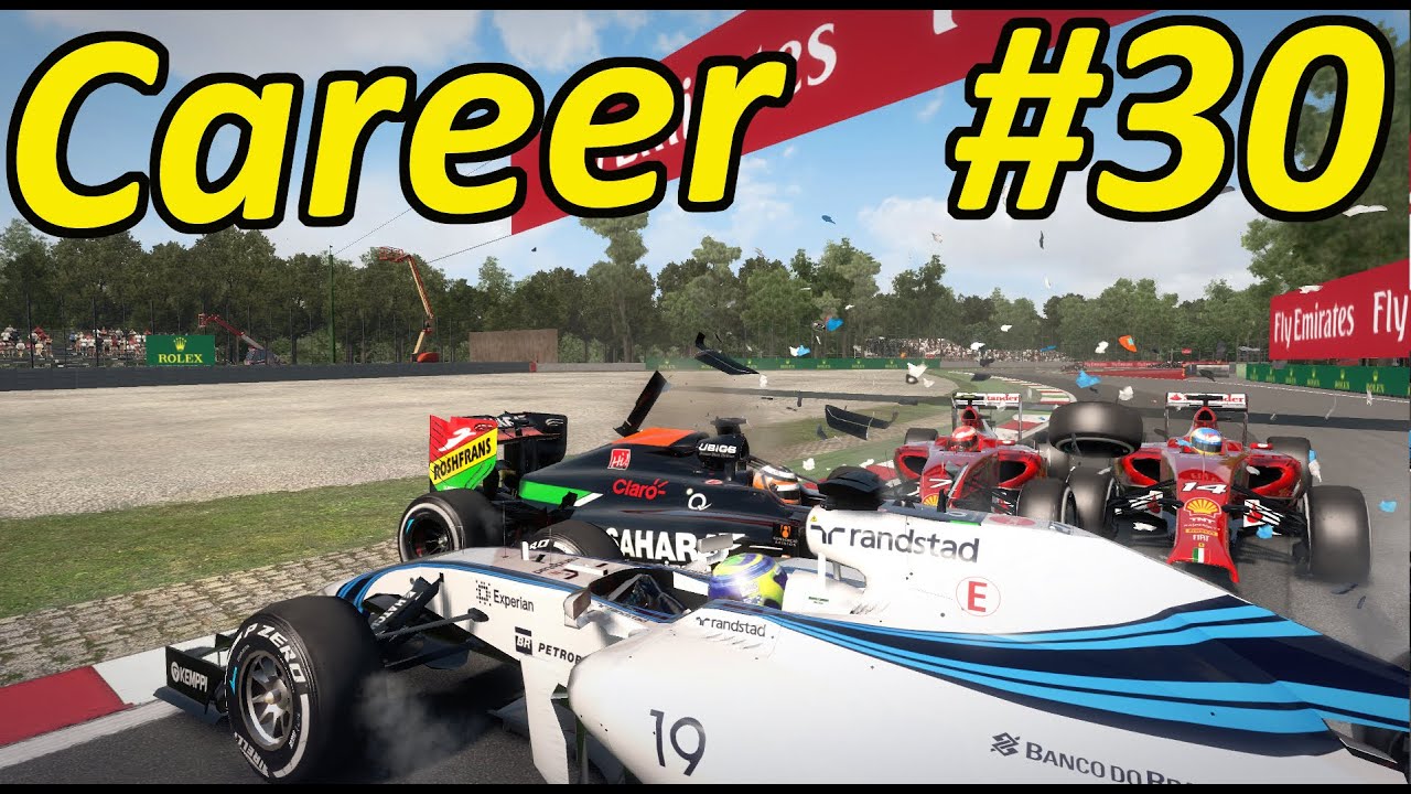 F1 2014 Career Mode Part 30: Italian Grand Prix, Monza 100%
