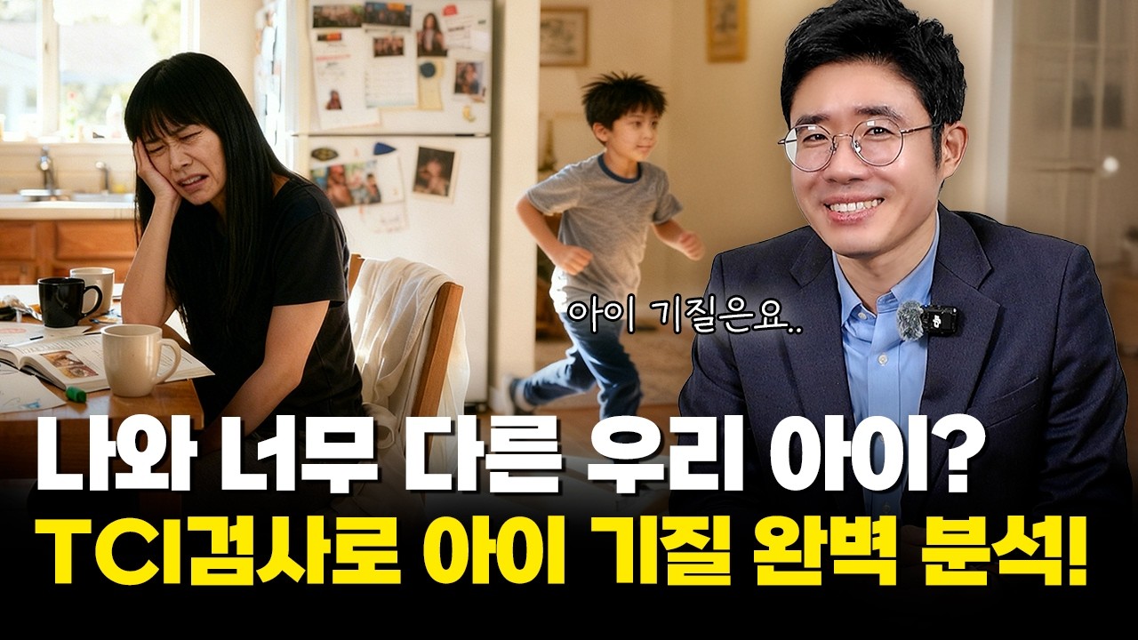 “아이가 너무 소심해요” 그 말, MBTI로 판단하고 계셨나요? | MBTI보다 정확한 TCI 검사가 필요한 이유