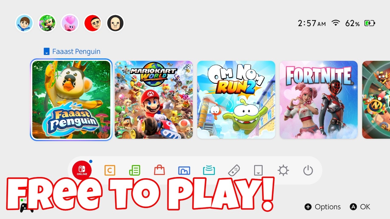 Faaast Penguin Nintendo Switch 2 Gameplay! Free to Play!