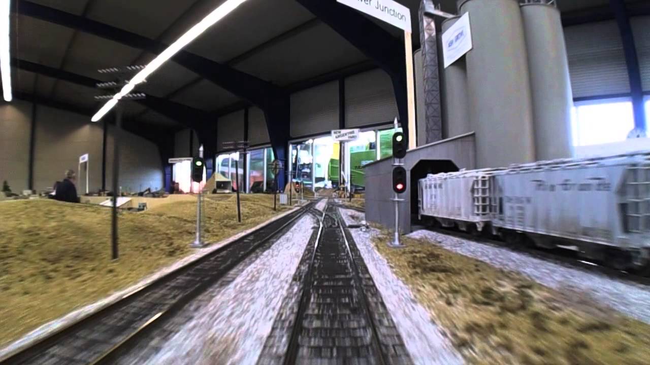 Cabride on the US layout at the Fremo meeting in Rendsburg May 2014