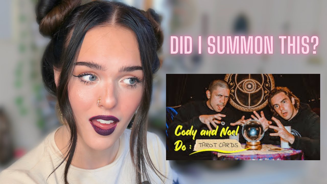 Luna (a witch) reacts to Cody and Noel do TAROT CARDS (DID I SUMMON THIS?!)