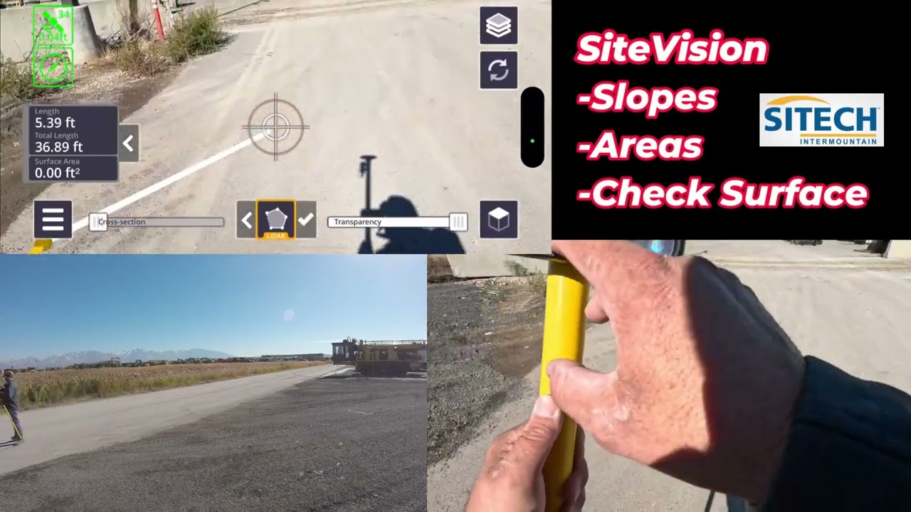 SiteVision   Slopes Areas Check Surface cut fill