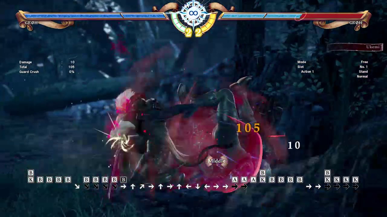 SOULCALIBUR™Ⅵ - Groh Soul Charge Max Damage Wall Combo