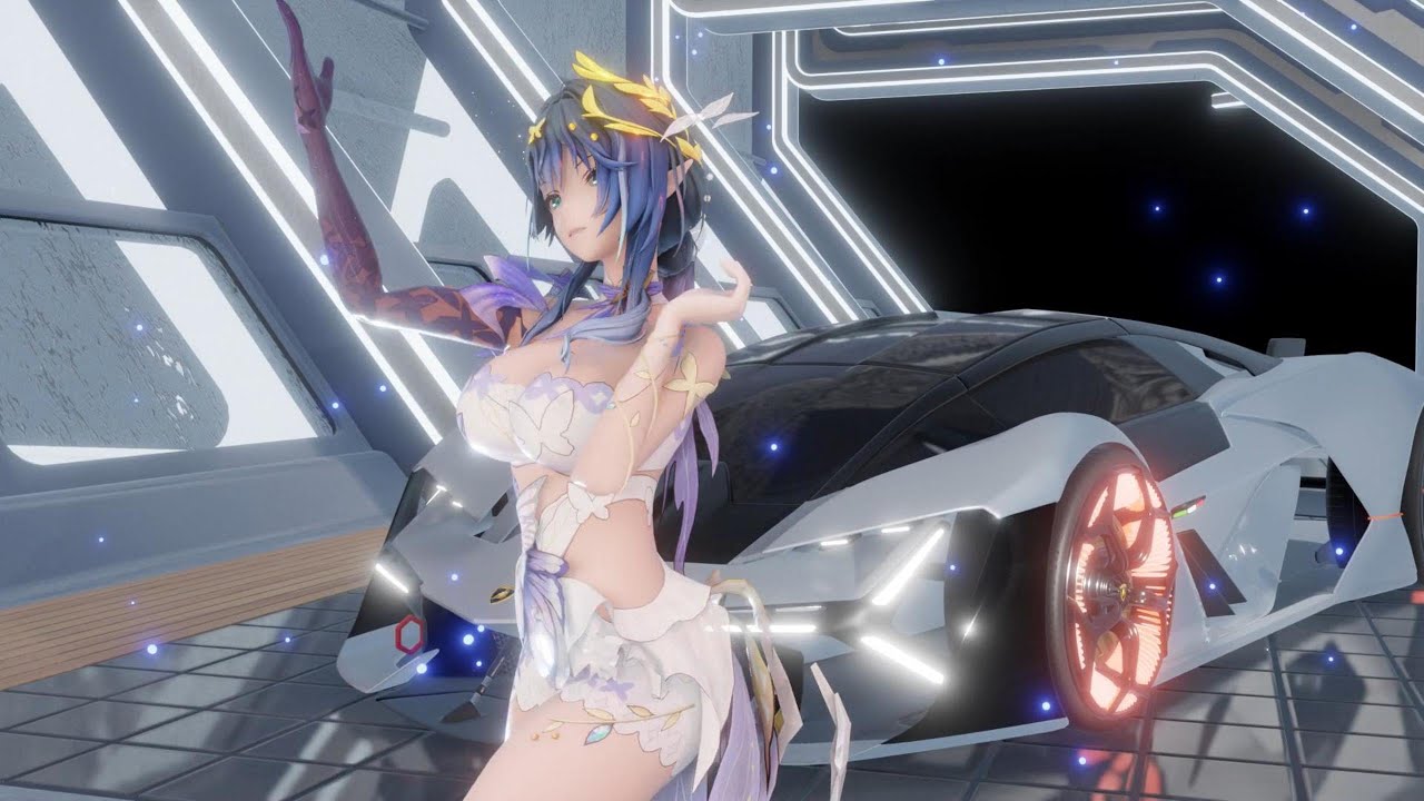 【snowbreaks/MMD/凯茜娅】QueenCard