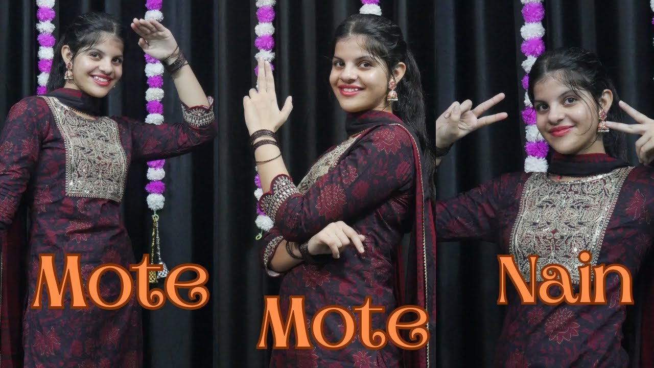 Mote Mote Nain :; Naina Te Chali Goli -Renuka Panwar//Dance Cover//Priya Sihara //New Haryanvi Song