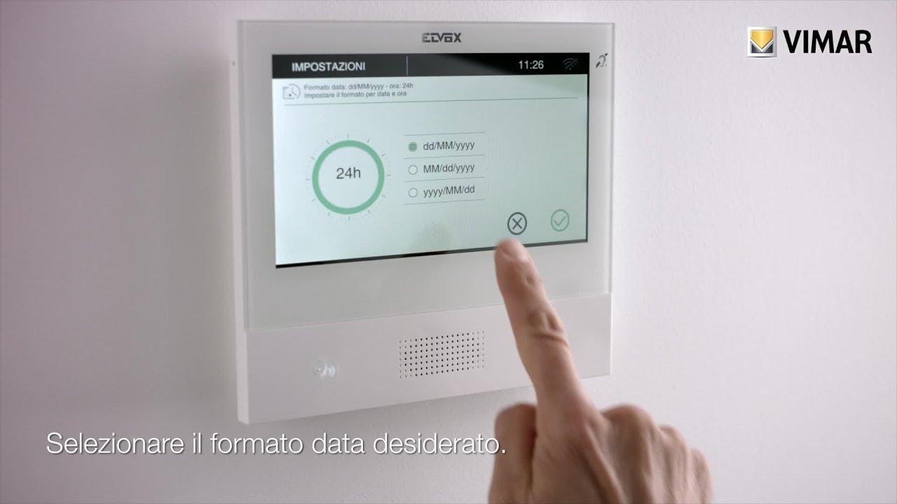 Video guida utente videocitofono TAB 7S Due Fili Plus: installazione e configurazione By Vimar