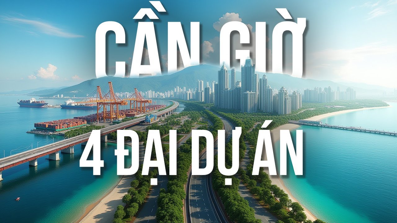 4 đại dự án thay đổi Cần Giờ - Tìm hiểu Cảng quốc tế, Khu đô thị sinh thái, metro & cầu Cần Giờ