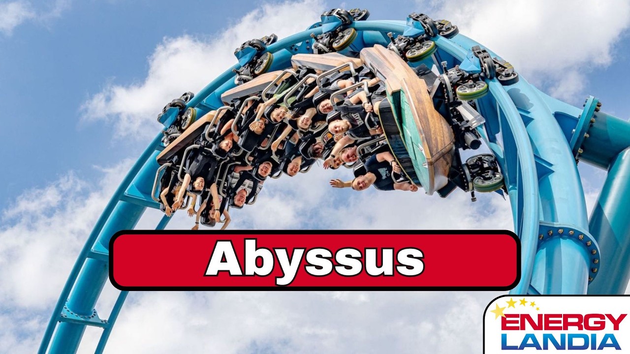 Abyssus - Energylandia 2024 (4K) (POV) (Zator, Polska) | #energylandia #rollercoaster #zator