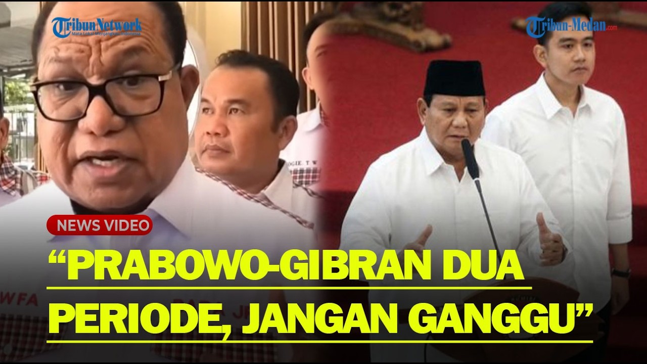 BAWA ROMBONGAN Bertemu Jokowi, Bara JP Mantap Serukan Prabowo Gibran Dua Periode