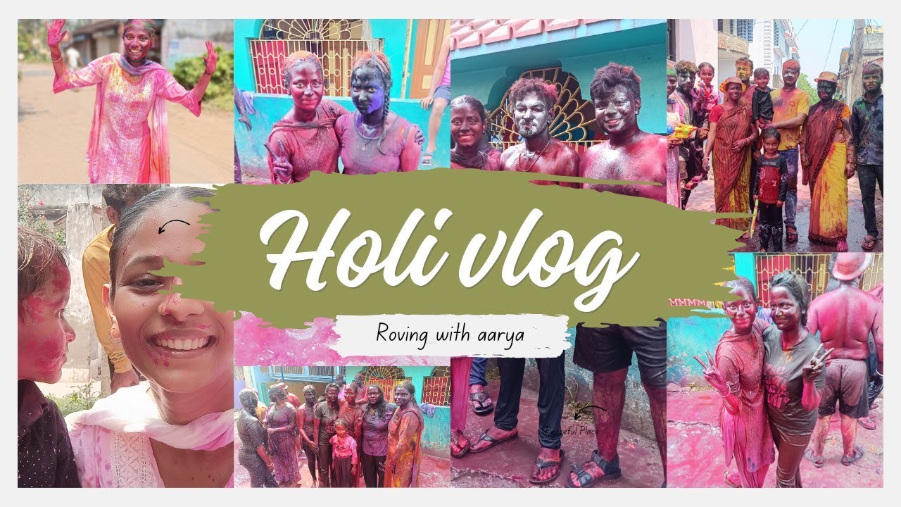 Holi celebrated..... 😲😟2k24|Indian Festival|#kolkatavlog #holispecial #mastivlog #withfamily