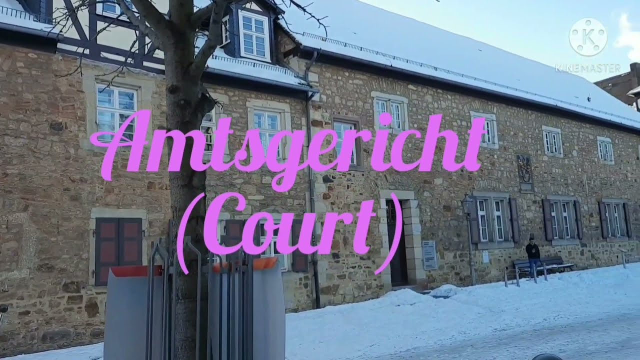 A quick tour around our beautiful town Melsungen (Part 2