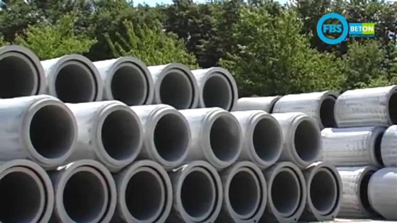 Produktion von FBS-Beton- und FBS-Stahlbetonrohren für Abwasserleitungen und -kanäle