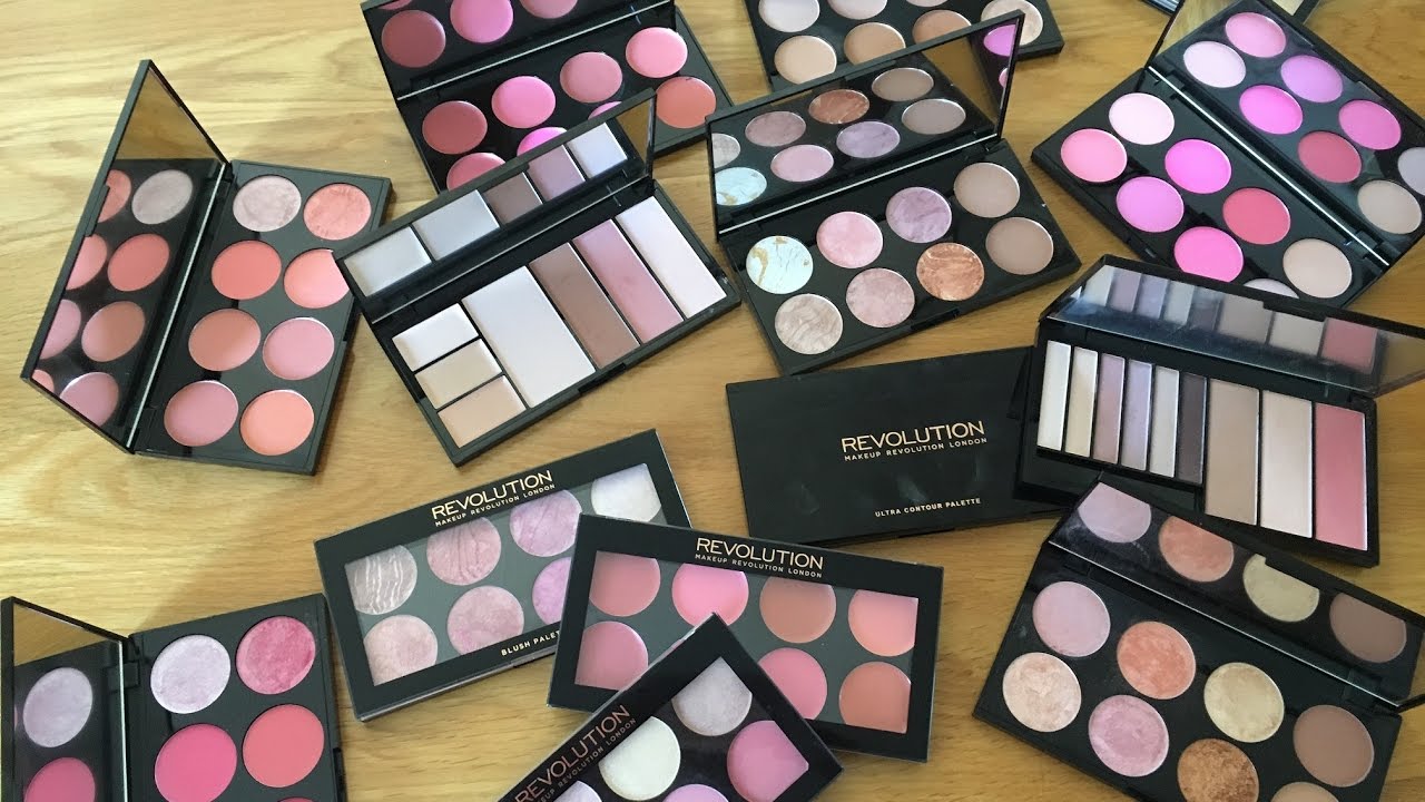 Makeup Revolution Blush & Contour Palette Collection