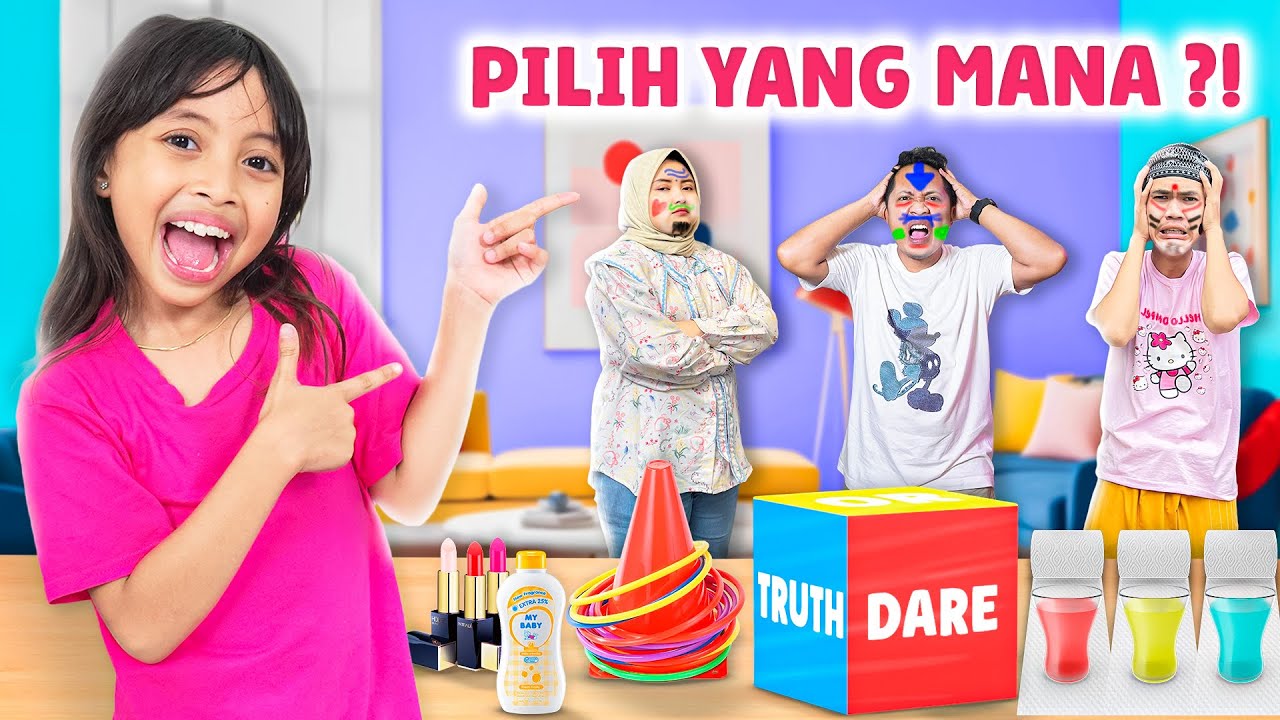 PILIH TANTANGAN ATAU KEJUJURAN? 😱 Leika Bingung!