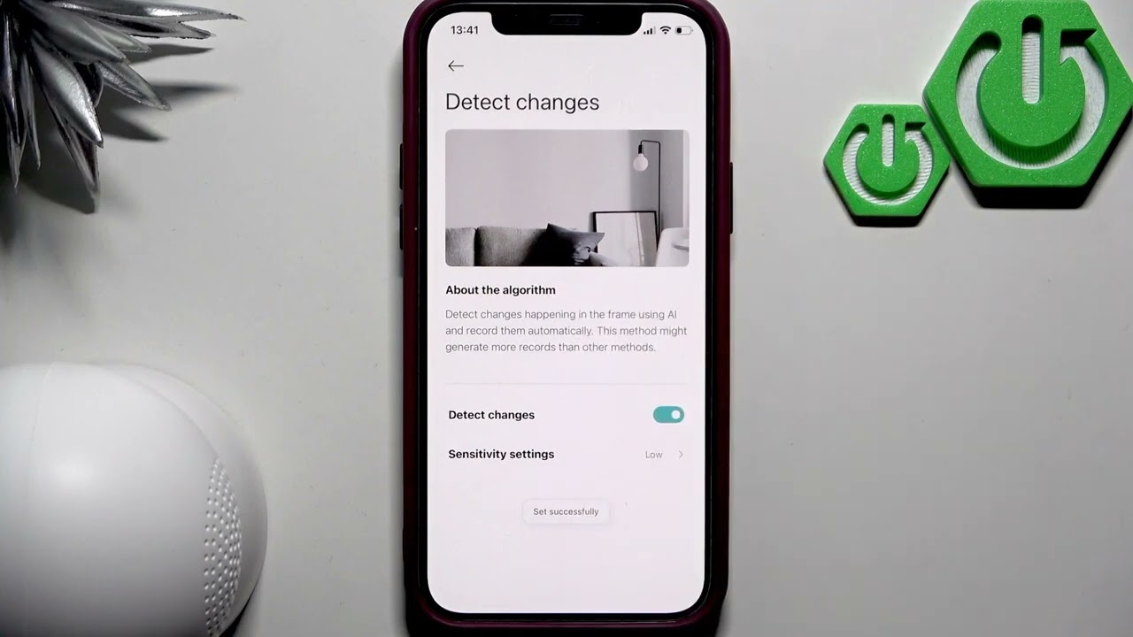 Wie aktiviere ich 'Veränderungen erkennen' auf der XIAOMI Smart Camera C500 Pro?