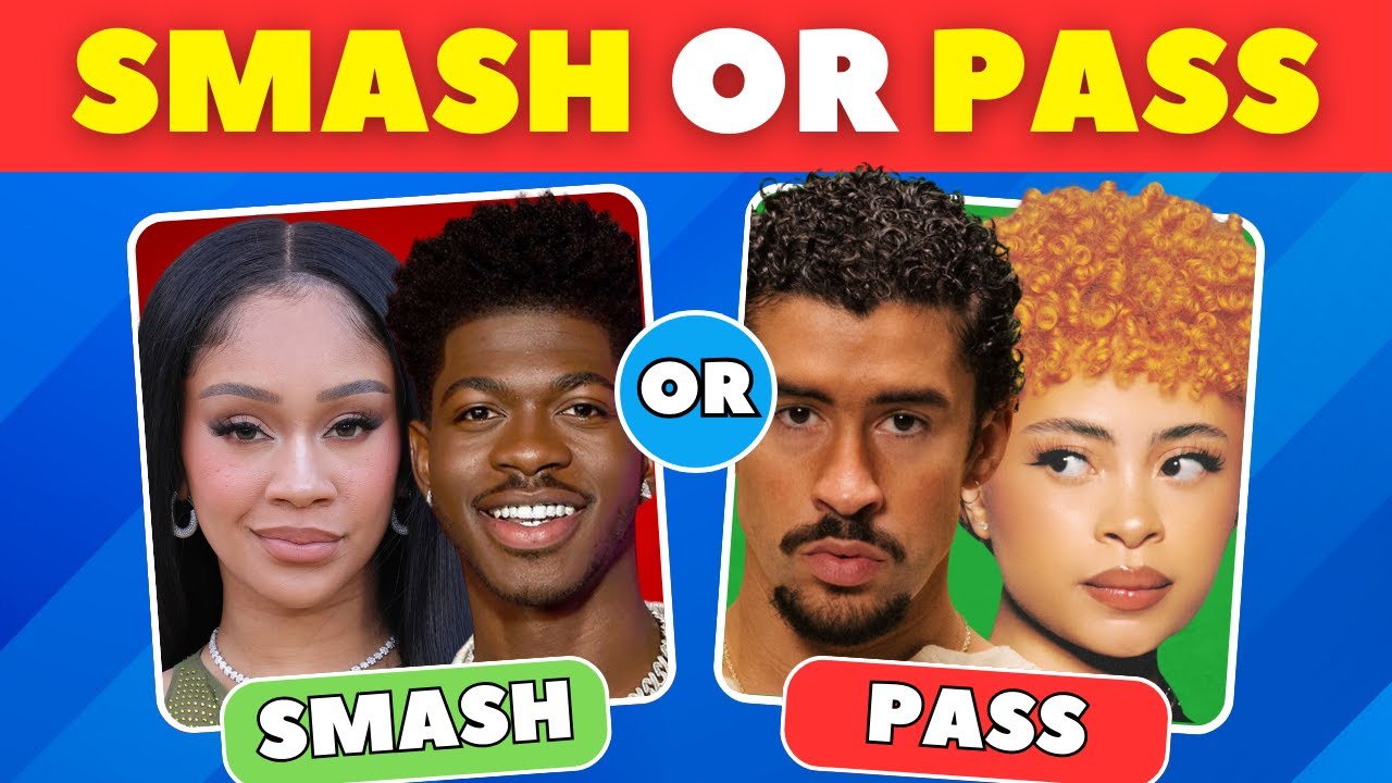 Smash or Pass: The Hottest Rappers Edition! 🎤💥 Celebrity Quiz