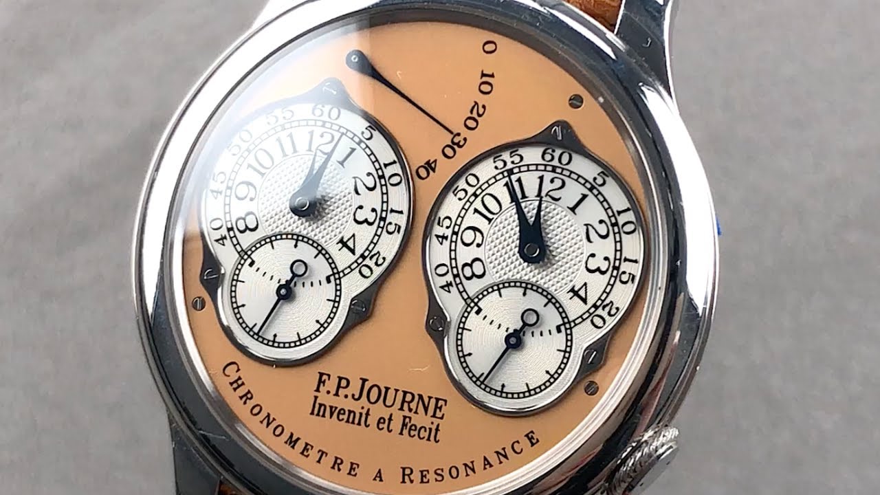 F.P. Journe Chronometre a Resonance F.P. Journe Watch Review | RN PT 40 A RG