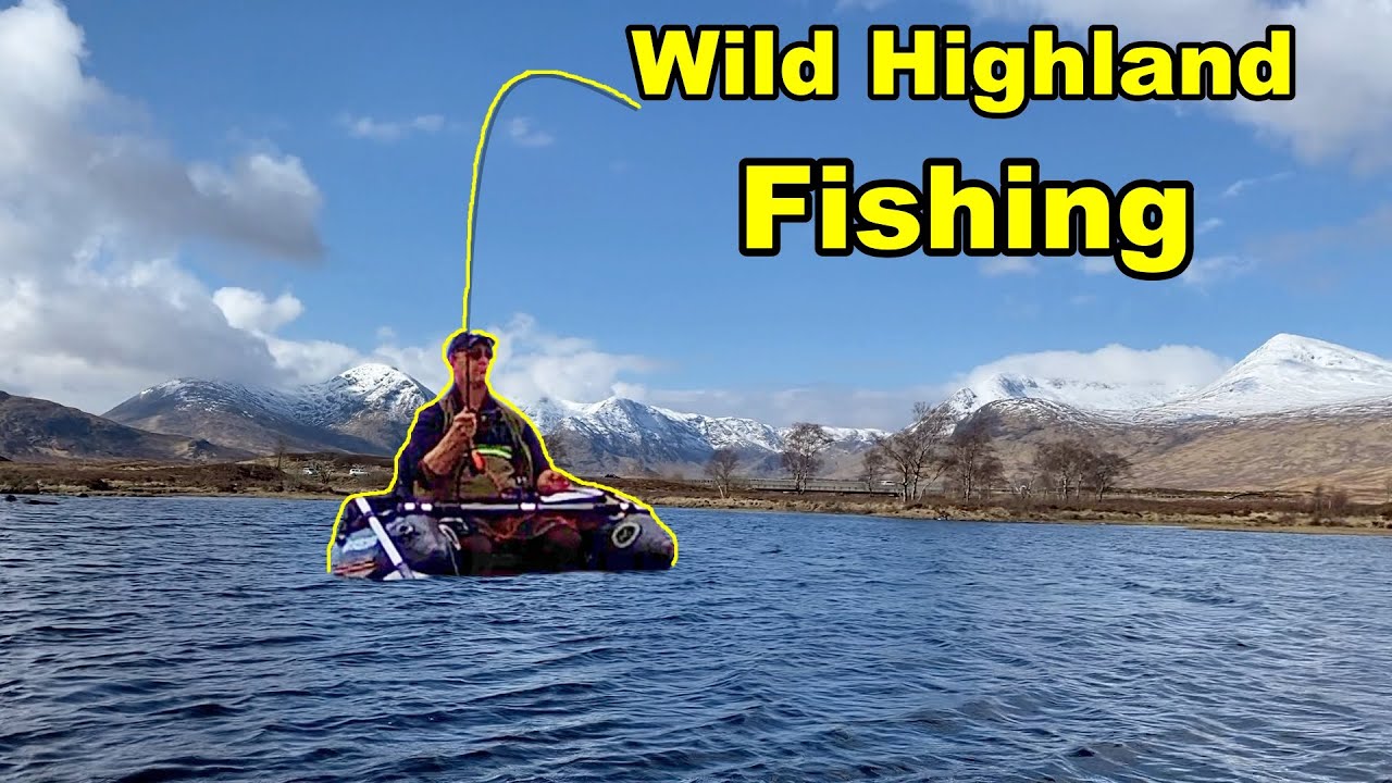 Trout Fishing Scotland - Wild Highland Hill Loch Fishing for BROWN TROUT