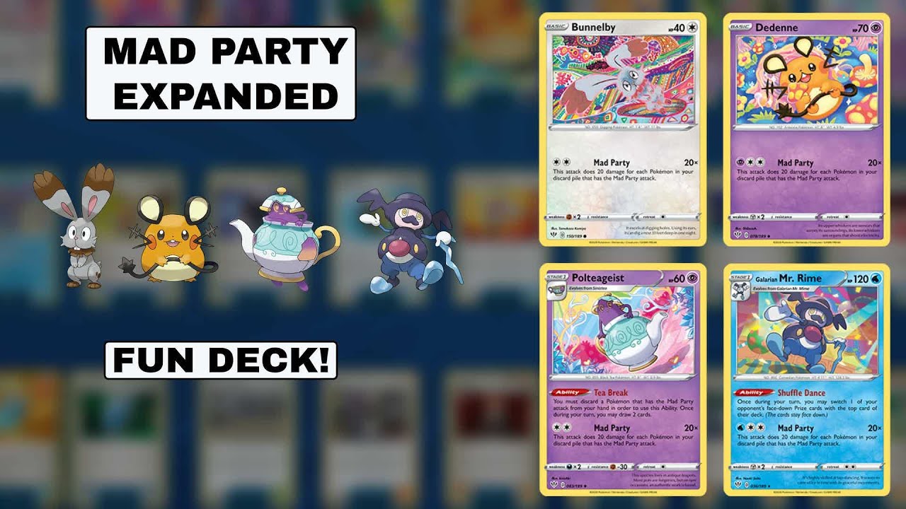 Mad Party Expanded Deck- PTCGO