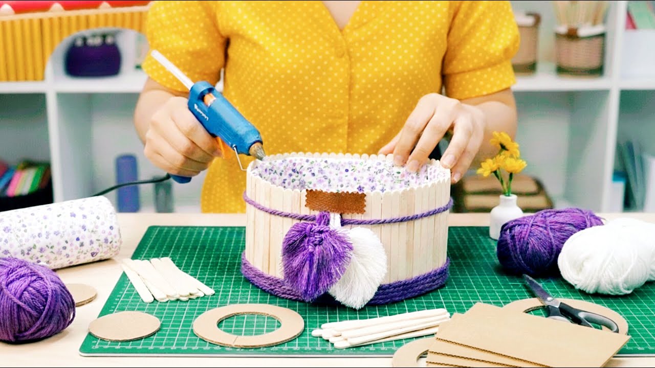 Cardboard Storage Box That Looks Store-Bought! (5 Steps)