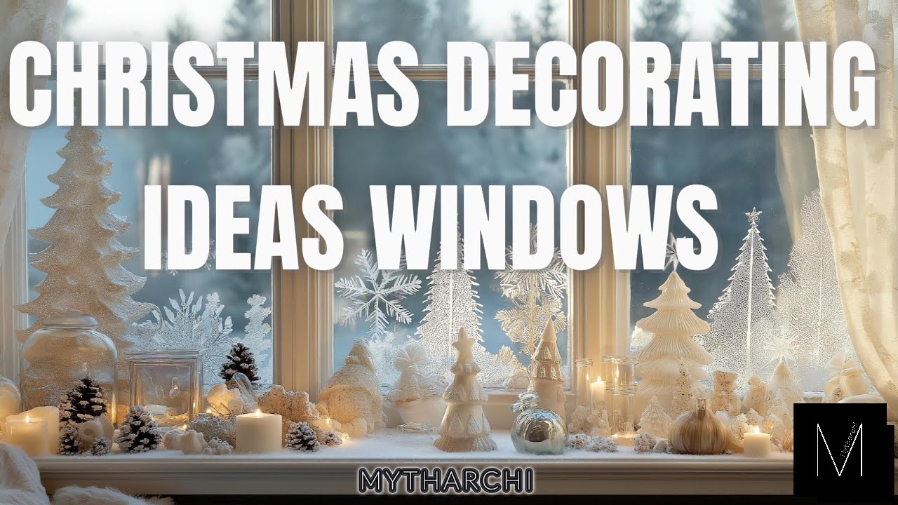 Chrismas Decorations | Christmas Decorating Ideas  Windows