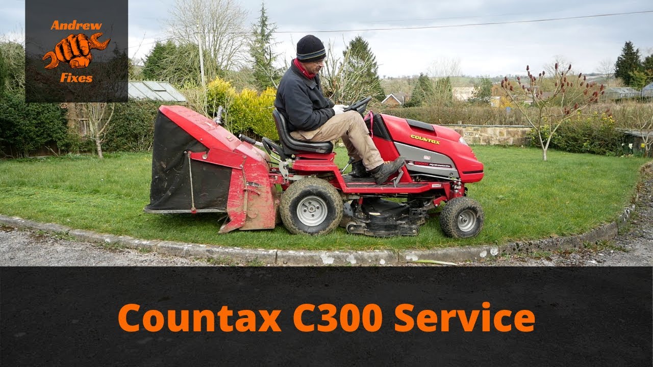 Countax C300 lawn tractor service
