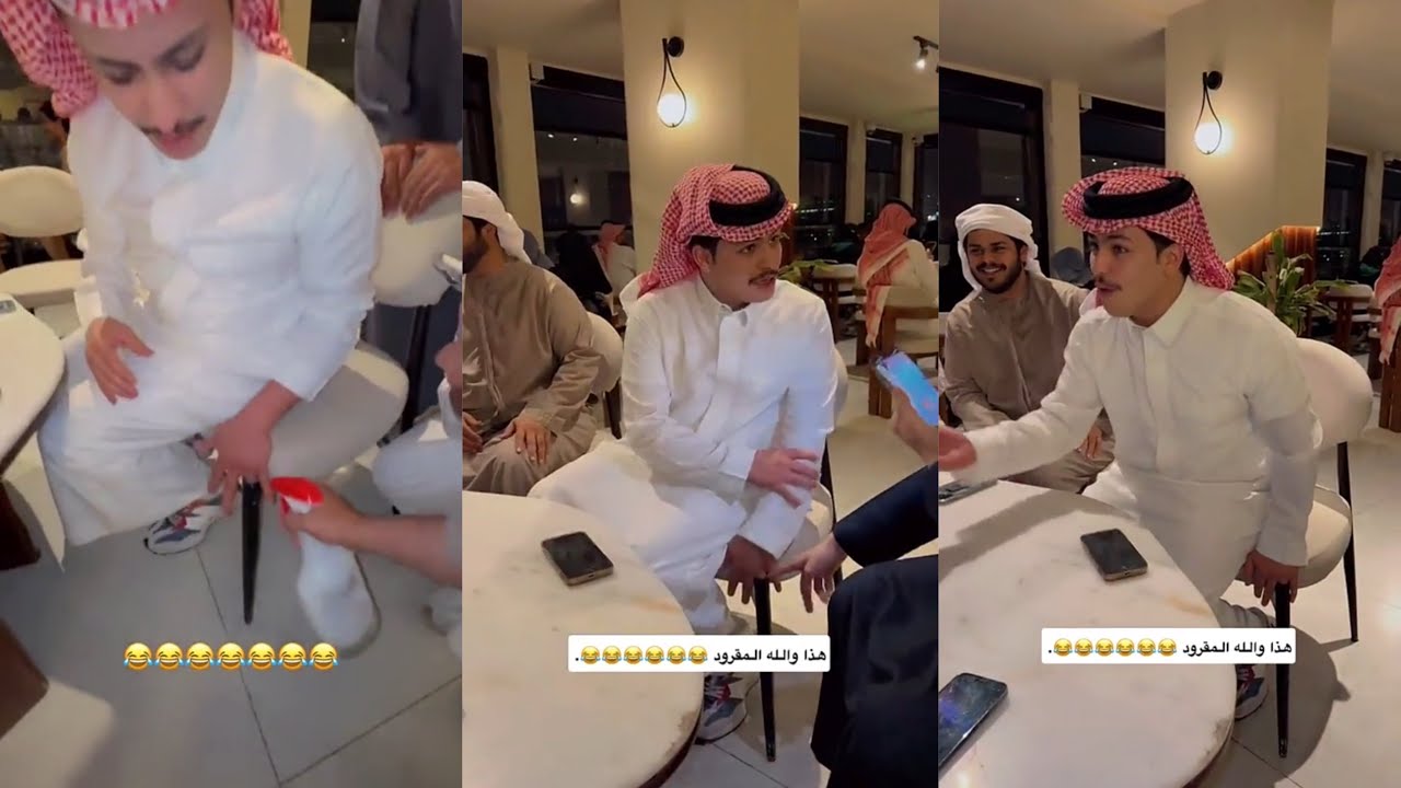 اصبع كحيلان نشب بالكرسي😂 | سنابات زايد بن سابر