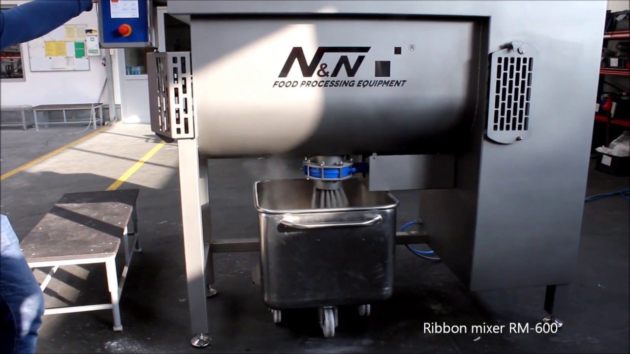 Double helix ribbon mixer RM-600 -  introducing! - www.nadratowski.com