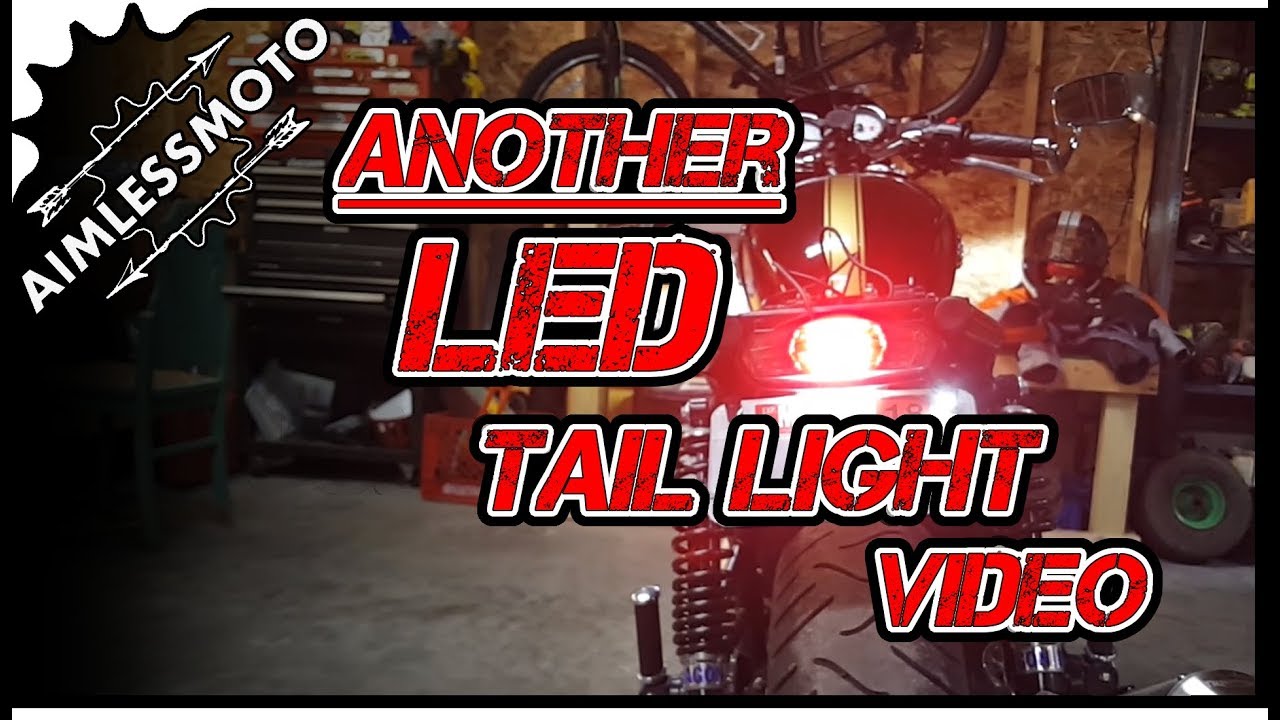 British Customs Tail Tidy Modification | Triumph Thruxton 900 | LED Tail Light