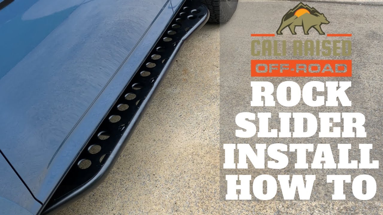 Cali Raised Off Road Rock Slider Install | Toyota 4Runner