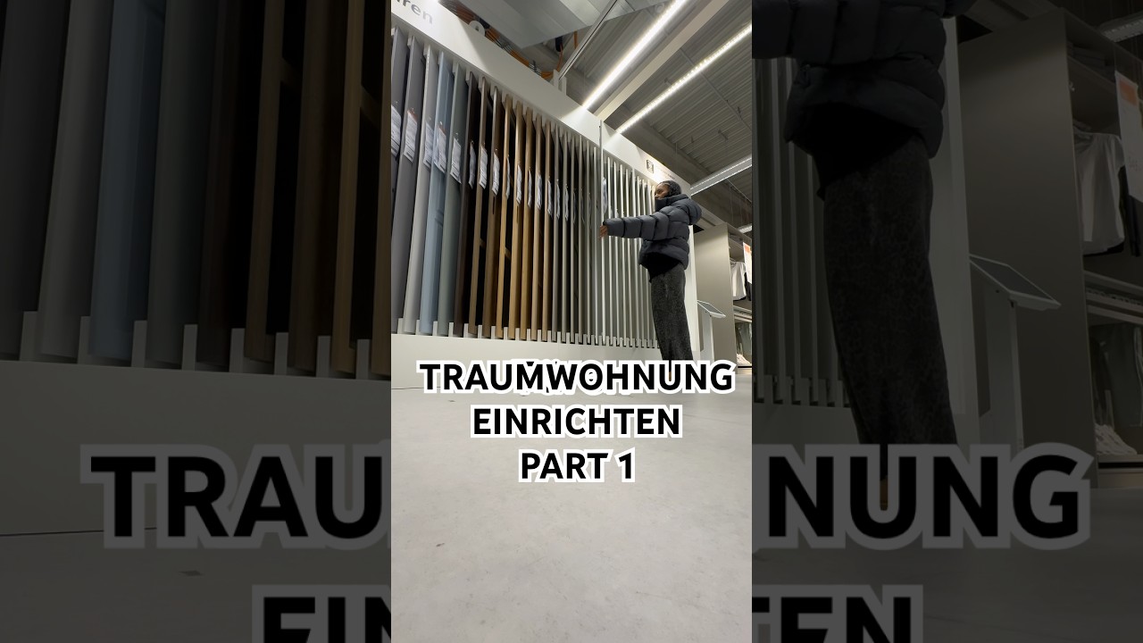 Traumwohnung einrichten - Part 1 🛋️#ikea #wohnung #einrichten #einrichtung #einrichtungsideen