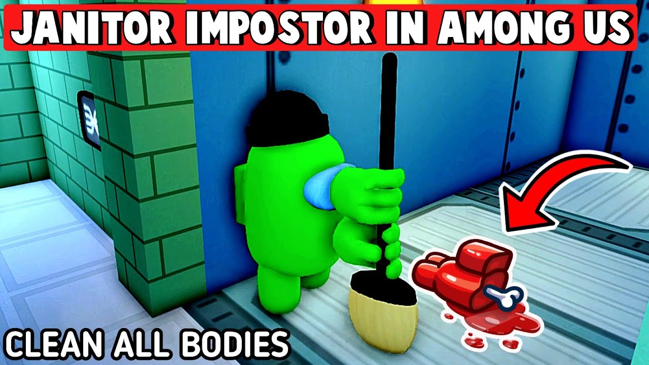 Among Us - Imposters 3D - JANITOR IMPOSTER (Roblox) Part 15