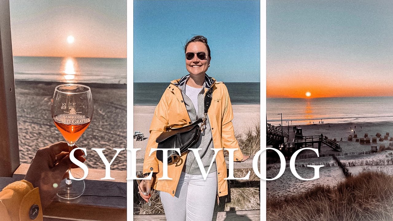 SYLT VLOG | CHAMPAGNER SÄBELN, FLUG ÜBER DIE INSEL UND NOCH VIEL MEHR