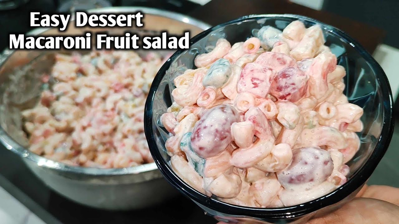 Macaroni Fruit salad Madiskarteng Nanay by mhelchoice