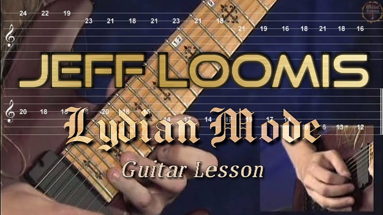 Jeff Loomis Guitar Lesson | Lydian Mode | Lydian Dominant flat 2