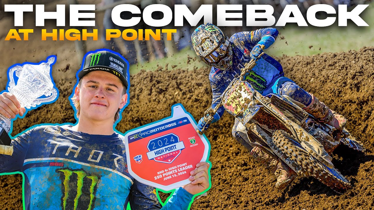 Самая быстрая гонка в моей жизни!! Грандиозные возвращения на Pro Motocross rd.4 High Point!