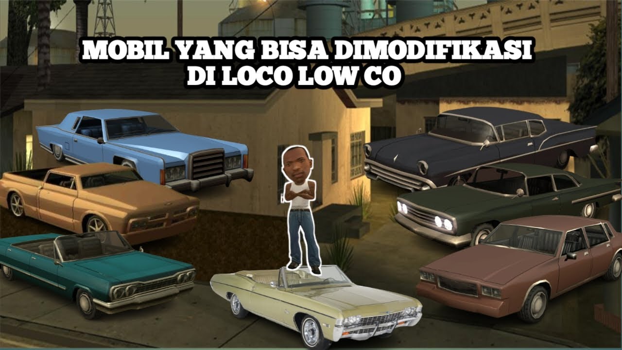 Mobil yang bisa dimodifikasi di LOCO LOW CO