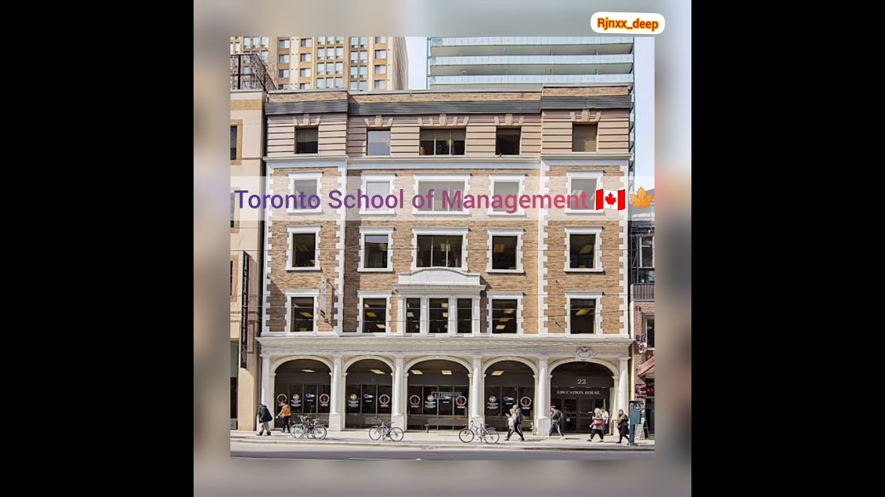 Top 5 Private Colleges in Toronto For International students 🇨🇦🍁 #canada #college #toronto #rjnxx