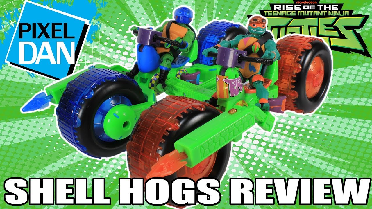 Shell Hogs Rise of the TMNT Ninja Turtles Vehicles Video Review