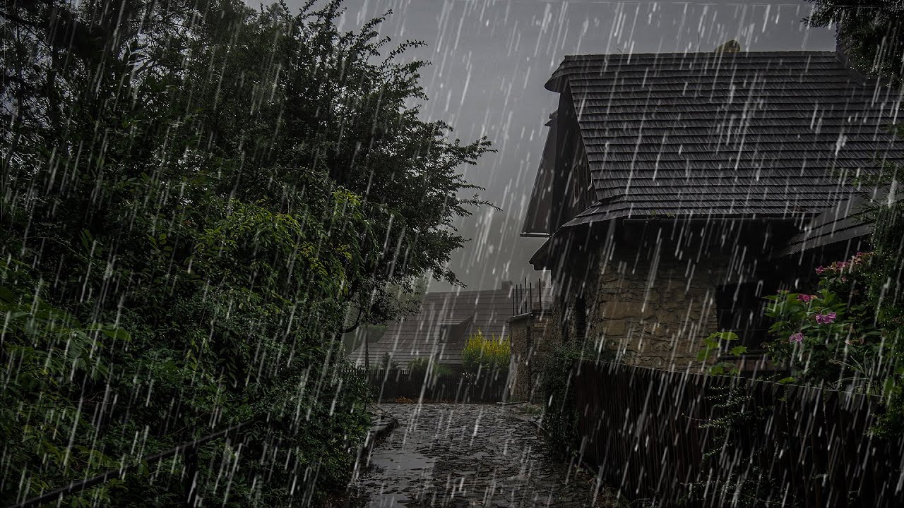 Lluvia para dormir - Maravilloso sonido de lluvia ayuda sue&ntilde;o profundo estudio,relajarse,meditaci&oacute;n